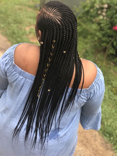 2 feed in braids styles|two layer feed ins braids.